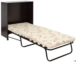 Раскладушка кровать-тумба Карина (190x80x35) венге - фото 102024