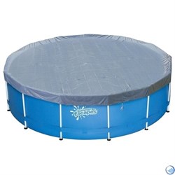 Каркасный бассейн / 488х132см / Summer Waves P20-1652-S +песочный фильт насос, лестница, тент, подстилка, набор для чистки DELUXE, скиммер - фото 102230 Каркасный бассейн / 488х132см / Summer Waves P20-1652-S +песочный фильт насос, лестница, тент, подстилка, набор для чистки DELUXE, скиммер - фото 102230