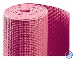 Коврик для йоги и фитнеса YL-Sports 173*61*0,4см BB8301 с принтом, розовый - фото 102256