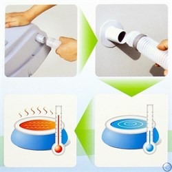 Проточный водонагреватель 2,8 kw для бассейнов  BestWay 58259 - фото 102348