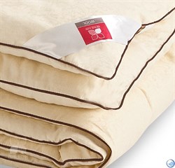 Одеяло Легкие сны Милана теплое - 60% шерсть кашемировой козы, 40% ПЭ волокно - фото 104057