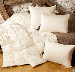Одеяло Lucky Dreams Sandman, теплое - Серый пух сибирского гуся категории "Экстра" - 90% пуха, 10% пера - фото 104081