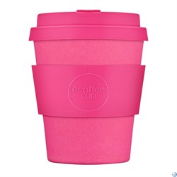 Кофейный эко-стакан 250 мл Розовый - фото 105377