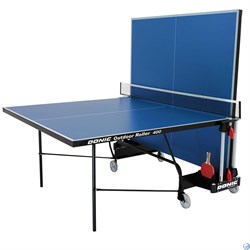 Всепогодный теннисный стол Donic Outdoor Roller 400 синий  230294-B - фото 109202