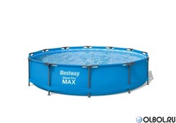 Бассейн каркасный  Steel Pro MAX Bestway 56416 + фильт насос (366х76см) - фото 111803