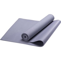 Коврик для йоги, PVC, 173x61x0,8 см (серый) HKEM112-08-GREY - фото 113736