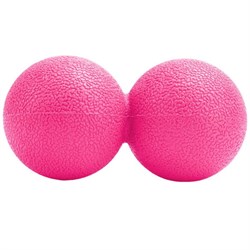 MFR-2 Мяч для МФР двойной 2х65мм (розовый) (D34411) - фото 114317