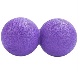 MFR-2 Мяч для МФР двойной 2х65мм (фиолетовый) (D34411) - фото 114319