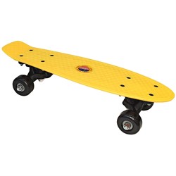 Скейтборд пластиковый 41x12cm (желтый) (SK400) E33082 - фото 114480