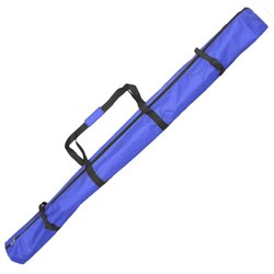 Чехол для лыж с двумя фиксаторами 190см (синий) - фото 115086