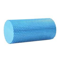B31600-0 Ролик массажный для йоги (голубой) 30х15см. - фото 118377