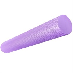 E39106-3 Ролик для йоги полумягкий Профи 90x15cm (фиолетовый) (ЭВА) - фото 118437