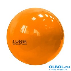 Мяч для художественной гимнастики однотонный, d=19 см (оранжевый) - фото 119046