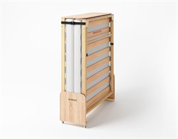Двуспальная деревянная раскладушка Основа сна (120x200см) ВЕНГЕ - фото 119118