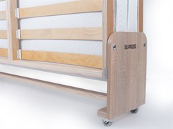 Двуспальная деревянная раскладушка Основа сна (120x200см) ВЕНГЕ - фото 119498