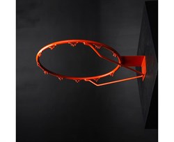 Кольцо баскетбольное DFC R2 45см (18") оранж./красное (б/крепежа и сетки) - фото 120637