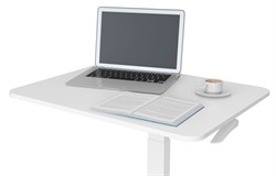 Стол для ноутбука Cactus VM-FDS102 столешница МДФ белый 80x60x122см (CS-FDS102WWT) - фото 121941