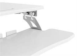 Стол для ноутбука Cactus VM-FDS108 столешница МДФ белый 71x39.2x110см (CS-FDS108WWT) - фото 121950