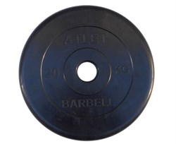 Диск обрезиненный BARBELL ATLET 25 кг / диаметр 51 мм - фото 123120