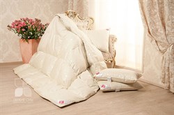Одеяло Легкие сны Камелия теплое - 85% пуха, 15% пера - фото 123544