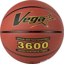 Мяч баскетбольный VEGA 3600, OBU-718, FIBA, р.7 - фото 123923