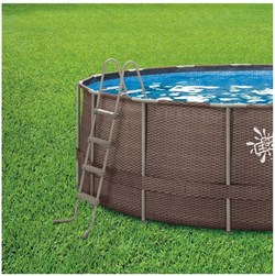Каркасный бассейн / 488х132см / Summer Waves P20-1652-S +песочный фильт насос, лестница, тент, подстилка, набор для чистки DELUXE, скиммер - фото 128253 Каркасный бассейн / 488х132см / Summer Waves P20-1652-S +песочный фильт насос, лестница, тент, подстилка, набор для чистки DELUXE, скиммер - фото 128253