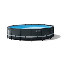 Intex 26326 / Каркасные бассейны Ultra XTR Frame / 488х122 / + песочн.фил, лестница, тент, подстилка - фото 128712 Intex 26326 / Каркасные бассейны Ultra XTR Frame / 488х122 / + песочн.фил, лестница, тент, подстилка - фото 128712