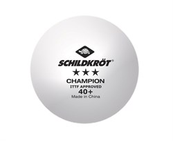 Мячики для н/тенниса DONIC Champion 3* (120 шт) - 608542 - фото 130008
