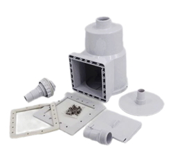 Морозоустойчивый бассейн MAGIC POOL / 550х132 см / скиммер, тент, подложка, песочный фильтр / цвет ротанг / KITPR5513R - фото 130515