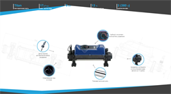 Электронагреватель Elecro Flowline 2 Titan 3кВт 220В - фото 130678