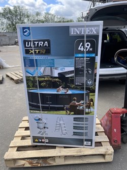 Intex 26326 / Каркасные бассейны Ultra XTR Frame / 488х122 / + песочн.фил, лестница, тент, подстилка - фото 130703 Intex 26326 / Каркасные бассейны Ultra XTR Frame / 488х122 / + песочн.фил, лестница, тент, подстилка - фото 130703