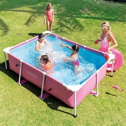 Intex 28266 / Прямоугольный каркасный бассейн / 220х150х60см - фото 130741
