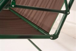 Садовые качели Таити зеленый (труба 32 мм) (166х106х148 см) цвет 317 - фото 130859
