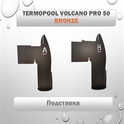 Водонагреватель для бассейна Termopool / Термопул Volcano Pro 50 Bronze (мощность 55 кВт. спираль 37 метров, 24 витка, 108 кг) - фото 130952
