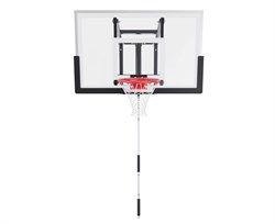 Баскетбольный щит DFC со съёмным регулятором высоты, поликарбонат 2 мм, 110 х 70 см / PC2MM110 - фото 131491