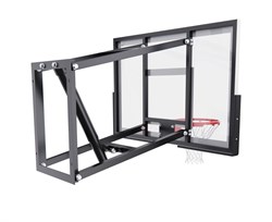 Баскетбольный щит DFC со съёмным регулятором высоты, поликарбонат 2 мм, 110 х 70 см / PC2MM110 - фото 131493