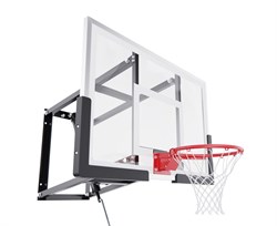 Баскетбольный щит DFC со съёмным регулятором высоты, поликарбонат 2 мм, 110 х 70 см / PC2MM110 - фото 131494