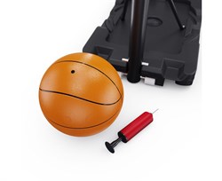 Мобильная баскетбольная стойка DFC KID S, 72 х 49 см, с мячом и насосом KIDSSK - фото 131923