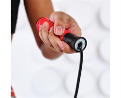 Спортивная скакалка DFC с подшипниками / 300 см / красная TF-SR50R - фото 131983