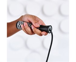 Спортивная скакалка DFC с подшипниками / 300 см / серая TF-SR50G - фото 132010