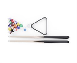 Игровой стол - бильярд DFC 27" RQ22004-PVC - фото 132235