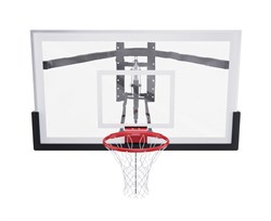 Баскетбольный щит DFC со съёмным регулятором высоты, стекло 12 мм, 180 х 105 см TG12MM180 - фото 132399