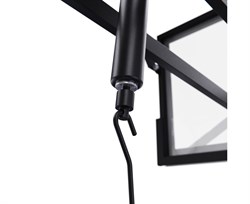 Баскетбольный щит DFC со съёмным регулятором высоты, стекло 12 мм, 180 х 105 см TG12MM180 - фото 132403