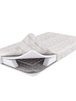 Раскладушка с пружинным матрасом 12 см, на ламелях,  размер 198 х 80 см / Жуковка New - фото 132647