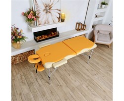 Массажный стол DFC NIRVANA Elegant PREMIUM, цвет оранжево-бежевый TS2010_OB2 / 211х97х89 см - фото 132818