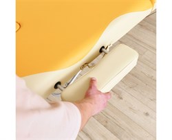 Массажный стол DFC NIRVANA Elegant PREMIUM, цвет оранжево-бежевый TS2010_OB2 / 211х97х89 см - фото 132821