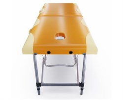 Массажный стол DFC NIRVANA Elegant PREMIUM, цвет оранжево-бежевый TS2010_OB2 / 211х97х89 см - фото 132834