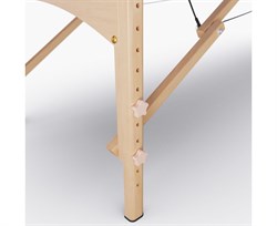 Массажный стол DFC NIRVANA, Optima, дерев. ножки, цвет кремовый (Cream) TS20110S_C / 186х60х84 см - фото 132989