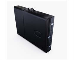 Массажный стол DFC NIRVANA, Relax Pro,  дерев. ножки, цвет черный (Black) TS3021_B1 / 219х91х84 см - фото 133018