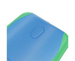 Массажный стационарный стол DFC NIRVANA, SUPERIOR2, дерев. ножки, 2 секции, цвет бирюз.с зелен. TS200 / 192х71х86 см - фото 133030